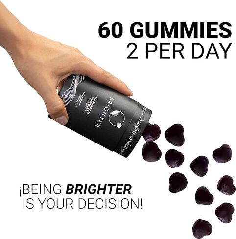 فطر Gummies Lions Mane 10 - نباتي، خالي من السكر، خالي من الغلوتين، عضوي، نباتي - تشاجا، كورديسيبس، ريشي، فطر ذيل الديك الرومي والمزيد in Saudi Arabia