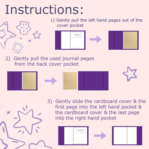 Journal with Lock & Daily Prompts for Tweens - Refillable Vegan Leather Diary for Girls, Teens, & Women - Emotional Growth & Self-Reflection - Locked Personal Notebook with Support Tools in Saudi Arabia