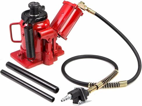 Stark 12-Ton Air/ Hydraulic Bottle Portable Air-Operated Bottle Jack Lift Jack Air Jack with Handle in Saudi Arabia