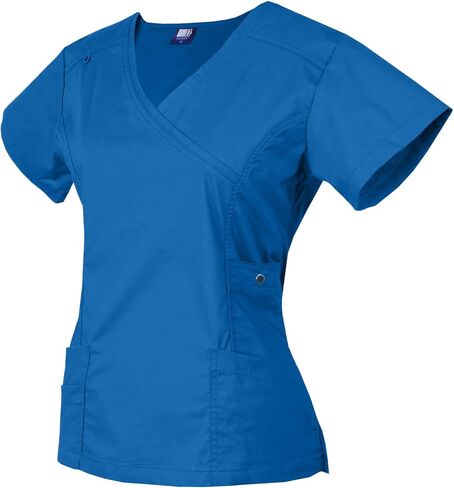 Medgear Women's 12-Pocket Stretch Jogger Scrub Set (Wine, Large) in Saudi Arabia
