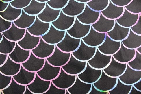 Women's One Piece Long Sleeve Rash Guard Swimwear Mermaid Sun Protection Swimsuit Bathing Suit in Kuwait