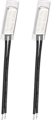 Rebower KSD9700 NC 55C مفتاح التحكم في درجة الحرارة مفتاح الحماية الحرارية للترموستات - إغلاق عادة/250 فولت 10 أمبير/معدن/2 قطعة in Kuwait