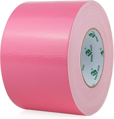 BOMEI PACK 4inch Wide Orange Duct Tape, Heavy Duty Strong Waterproof Industrial Color Duct Tape 9.0mil x 4inch x 60yds for Packing and Repairing in Kuwait