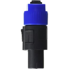 Seismic Audio - SAPT215-2Pack - 2 Pack of Speakon to 1/4 Inch Female Mono Adapters - Convert 1/4" Cables to Speakon Connection