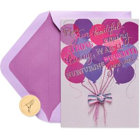 Papyrus Birthday Card for Mom - Designed by House of Turnowsky (Wishes From The Heart) in Kuwait