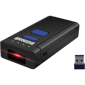Bluetooth QR Barcode Scanner,Symcode 1D 2D Mini Wireless Handheld CMOS Barcode Scanner Reader for POS/Android/iOS/iMac/Ipad