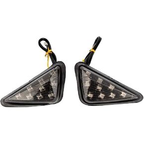 Turn Signal Light, 1 Pair LED Front Turn Signal Indicator for Kawasaki Ninja ZX6R ZX7R ZX9R ZX10R ZX12R ZZR600 CBR 600 F4i 600RR 929RR