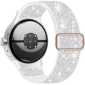 Bling Stretchy Nylon Bands for Google Pixel Watch 5 4 3 2 1 Band 41mm in Kuwait