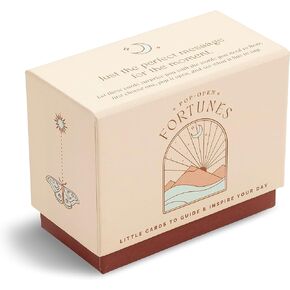 Compendium Pop-Open Fortunes – 30 Pocket-Sized Fortune Cards, Each with a Different Message to Guide and Inspire Your Day