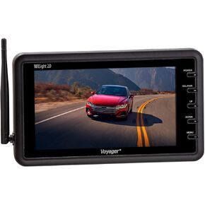 Voyager WVSXM70 Digital Wireless 7" Monitor, Compatible with WiSight 2.0, Supports up to 4 Wireless Cameras Simultaneously (WVSXC150 or WVSXC160), Auto-Pairing Capability, Signal up to 60 feet