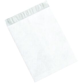 Partners Brand PTYE12164WS Tyvek Expandable Envelopes, 12" x 16" x 4", White (Pack of 50)