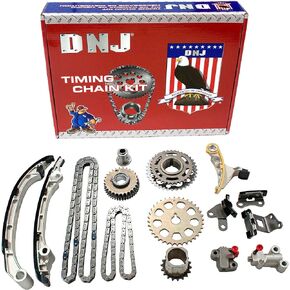 DNJ TK954 Timing Chain Kit/For 2005-2015/ Toyota/ 4Runner, Tacoma/ 2.7L/ DOHC/ L4/ 16V/ 2694cc/ 2TRFE