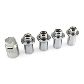 Wheel Lock Lug Nuts M12 x 1.5 FIT for Toyota 4Runner Tacoma Corolla Matrix Solara Highlander Sequoia RAV4 Lexus Replace 00276-00901 - 4 PCS
