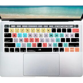 Studio One Shortcuts Keyboard Cover for MacBook Pro 14 16 M1 M2 MacBook Pro 13 15 Touch Bar Inch (A1989/A1706,A1990/A1707) 2018 2016 2017 2018 2019 2020 2021 2022