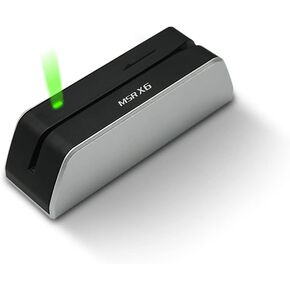 MSR X6 Magnetic Card Reader Writer USB 3-Track Swipe