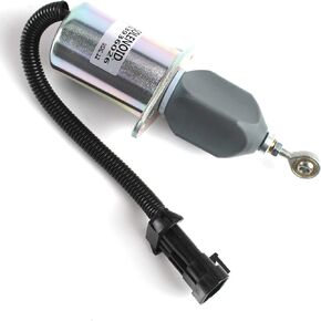 12V Fuel Shut Off Solenoid for 5.9L 8.3L Cummins Dodge RAM Diesel Engine 4B 6B 6C Motorhomes Ford Freightliner YMRL-AUTO,Stop Solenoid Valve Replacement Parts 3936026 SA-4767-12 5016244AB