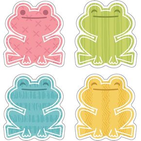 Garden Frogs Mini Accents Variety Pack by Trend, 36 ct. of Creative tagboard Decorative Cutout Pieces