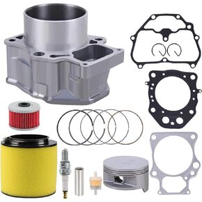 Top End Kit Cylinder For Honda TRX500 Foreman Pioneer Rubicon 500 With Air Filter 92mm Piston