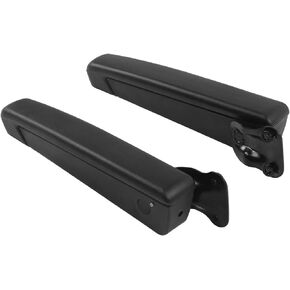 Pair Car Adjustable for Seat Armrest Shock Resistant PU Sponge Black Universal for Automobiles Trucks automotive pet booster