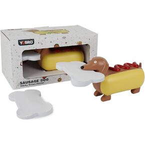 Sticky Notes Holder,Dachshund Note Dispenser,Includes 60 Sheets Fun Stick Note Pad,Cute Desktop Organiser,Great Gifts for Dog Lover