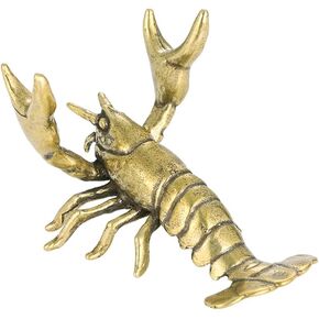 Weightlifting lobster Desk Pen Stand,Funny lobster Pen Holder,Desk Rack Storage Stationery Lovers,Desktop decorations