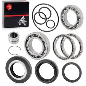 REAR DIFFERENTIAL BEARING & SEAL KIT For HONDA RANCHER 420 TRX 420 TRX420 TE TM FE FM FPE FPM 2WD 4WD 2007-2013