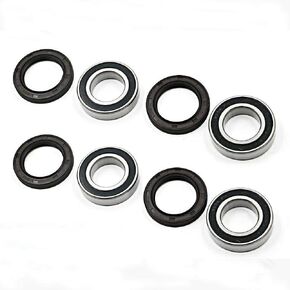 Replacement for Yamaha Front Wheel Bearings and Seals Kits 04-13 Rhino 450 660 700