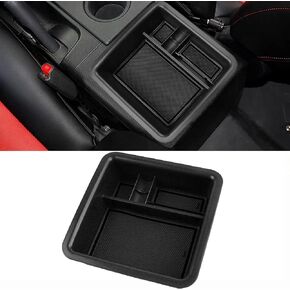 for Toyota FJ Cruiser Storage Organizer Center Console Organizer for Toyota FJ Cruiser Accessories 2017 2018 2019 2020 2021, Black