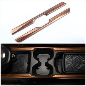 AntBooBoo لـ CRV 2021 2022 OEM نمط وحدات التحكم المركزية حامل الكأس الزخارف لهوندا CR-V الخوخ الخشب الحبوب شريط غطاء لوحة القوالب الديكور الداخلي