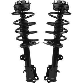 Autoround 171128L 171128R Front Complete Strut w/Coil Spring Assembly Compatible with Dodge Grand Caravan 2008-2019, Chrysler Town & Country 2008-2016