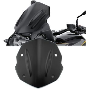 Motorcycle Front Windshield Deflector for BMW R1200GS LC Adventure 2013-2019 BMW R1250GS 2019-2023 Windscreen Flyscreen Black