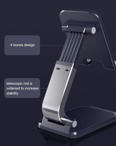 Mayten Phone Stand Foldable Cell Phone Stand for Desk, Desktop Phone Holder Compatible with iPhone 15/14/13/12 Pro Max Plus Mini& All Phones, iPad and Tablets-Emerald Green in Saudi Arabia