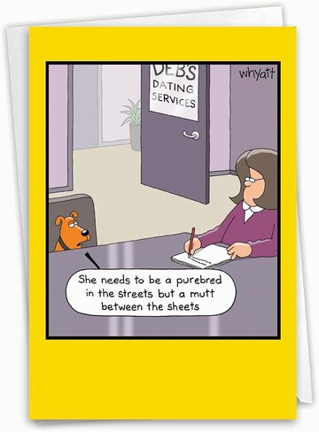 NobleWorks - 1 Funny Card for Happy Birthdays - Hilarious Cartoon Notecard with Envelope, Bday Celebration (Buyer Discretion Advised) - Grandma's Trampoline C4069BDG in Saudi Arabia