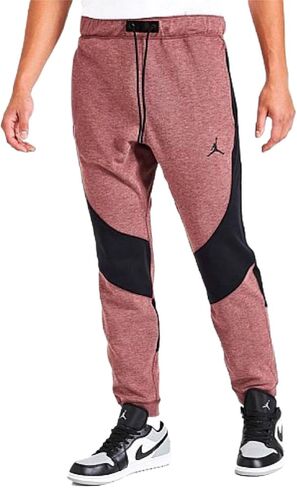 Nike Men's Air Jordan Dri Fit Sport Tech Statement Pants L Redstone Multicolour in Saudi Arabia