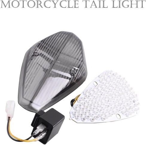 Mallofusa Motorcycle Integrated Taillight LED Brake Tail Light Compatible for Honda VTX 1300 REYRO VTX 1800/1800T RETRO 2002 2003 2004 2005 2006 2007 2008 Clear Lens in Saudi Arabia