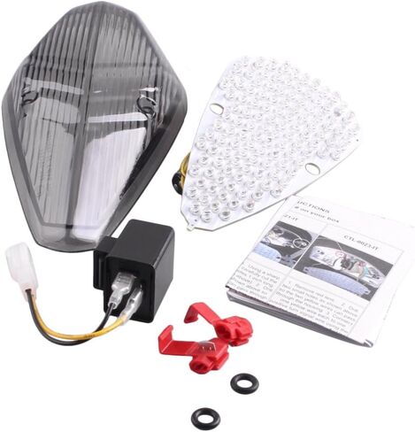 Mallofusa Motorcycle Integrated Taillight LED Brake Tail Light Compatible for Honda VTX 1300 REYRO VTX 1800/1800T RETRO 2002 2003 2004 2005 2006 2007 2008 Clear Lens in Saudi Arabia
