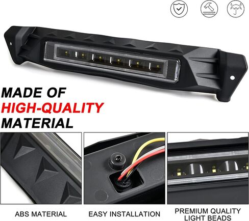 طقم إضاءة خلفية LED من SAUTVS لـ Kawasaki Teryx، مصباح مساعد LED خلفي لإيقاف الفرامل الخلفية لملحقات Kawasaki Teryx KRX 1000 2020 2021 2022 2023 2024 in Saudi Arabia