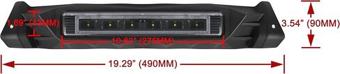 طقم إضاءة خلفية LED من SAUTVS لـ Kawasaki Teryx، مصباح مساعد LED خلفي لإيقاف الفرامل الخلفية لملحقات Kawasaki Teryx KRX 1000 2020 2021 2022 2023 2024 in Saudi Arabia