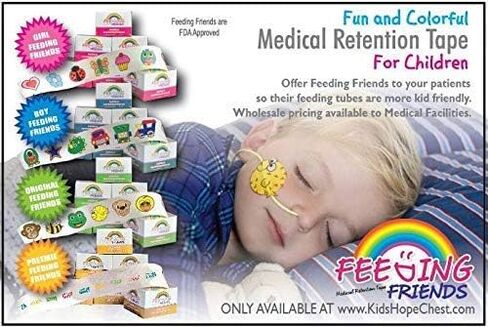 شريط احتجاز طبي للفتيات من Girl Feeding Friends (بكرة تلبيس قماشية مقاس 2 بوصة × 10 ياردة)، عدد 1 (عبوة من قطعة واحدة) in Saudi Arabia