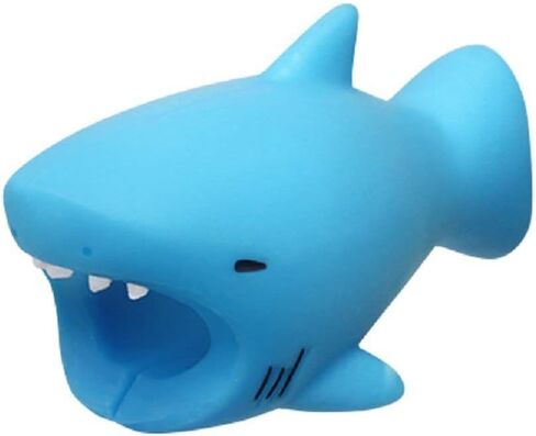 واقي كابل A5 على شكل حيوانات لطيفة 5 عبوات (باندا + نمر + قنفذ + قرش + بطة) متوافق مع حافظة سلك كابل iPhone in Kuwait