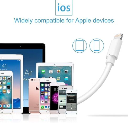 كابل Quntis Lightning معتمد من MFi، 3 حزم كابل Lightning إلى USB-A لشاحن iPhone متوافق مع iPhone 14 Pro Max 13 12 11 Mini Xs XR X 8 Plus 7 Plus 6 Plus 5s SE iPad Pro iPod Airpods in Kuwait