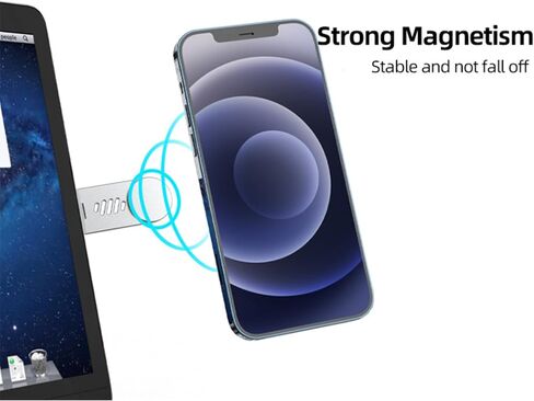حامل هاتف الكمبيوتر المحمول، حامل هاتف شاشة قابل للتعديل، دعامة توسيع حامل شاشة iPhone، حامل هاتف محمول نحيف قابل للطي لسلسلة iPhone 14/13 / 12 Pro Max/ 12 Pro/ 12 Mini فضي in Saudi Arabia