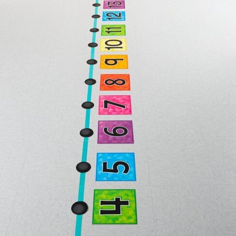 Really Good Stuff EZ Stick Jumbo Number Line - 66 Pieces in Saudi Arabia