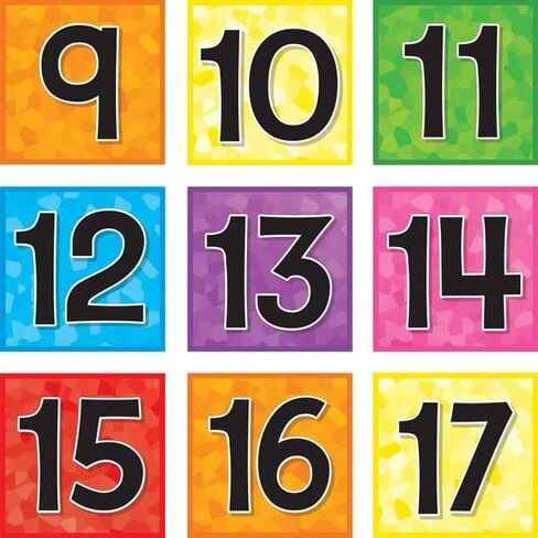 Really Good Stuff EZ Stick Jumbo Number Line - 66 Pieces in Saudi Arabia