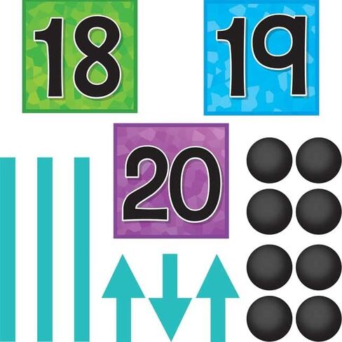 Really Good Stuff EZ Stick Jumbo Number Line - 66 Pieces in Saudi Arabia
