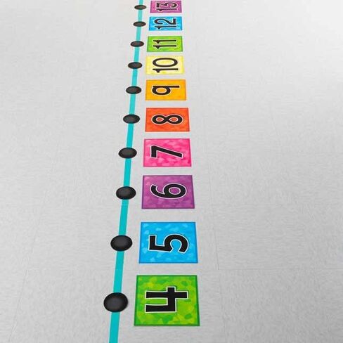 Really Good Stuff EZ Stick Jumbo Number Line - 66 Pieces in Saudi Arabia
