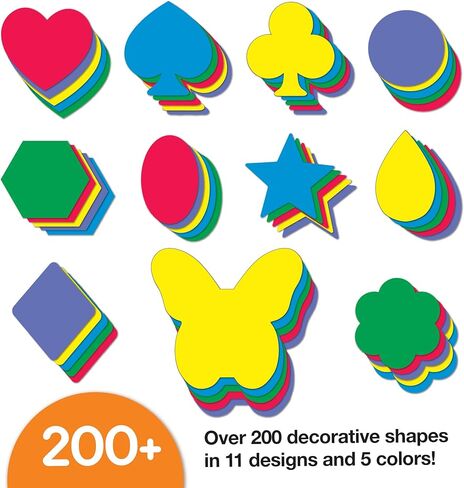 264pcs DIY Party Crown Kit – Makes 12 Princess King Children's Party Crowns, US Made HAPPY Colored Card Stock Easy Punch Out Craft for Royal Themed Birthday Party, Play Dates, Children's Theater Plays in Kuwait