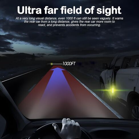 4 قطع ملصقات عاكسة لتحذير فتح باب السيارة، رؤية ليلية، شريط علامات علامات السلامة التلقائية العالمية، ملحقات السيارة، شريط حماية مضاد للتصادمات للشاحنة، سيارات الدفع الرباعي، الشاحنة (أحمر) in Kuwait