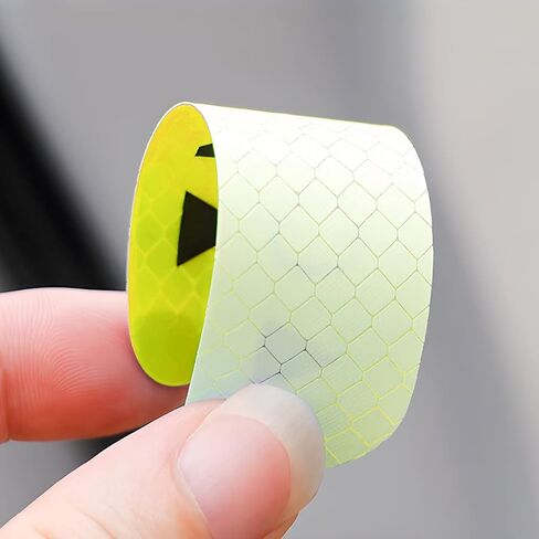 4 قطع ملصقات عاكسة لتحذير فتح باب السيارة، رؤية ليلية، شريط علامات علامات السلامة التلقائية العالمية، ملحقات السيارة، شريط حماية مضاد للتصادمات للشاحنة، سيارات الدفع الرباعي، الشاحنة (أحمر) in Kuwait