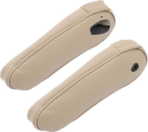 2x Beige Leather Seat Armrest Cover Fit for Lexus RX300 RX330 RX350 2003 2004 2005 2006 2007 2008 2009 Seat Handle Decoration Covers in Saudi Arabia